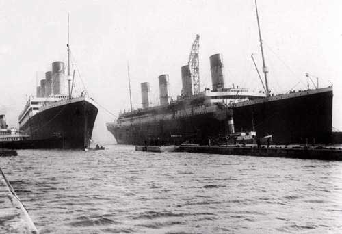 Olympic und Titanic